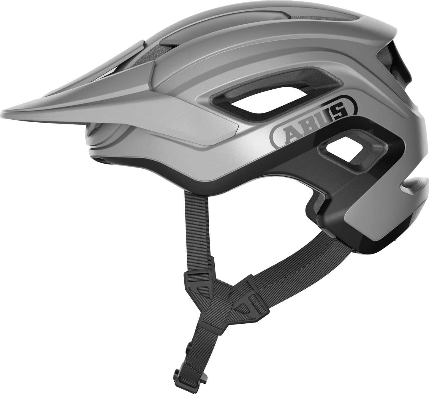 ABUS Cliffhanger MTB Helmet in Ti Silver - Large (59-61cm)