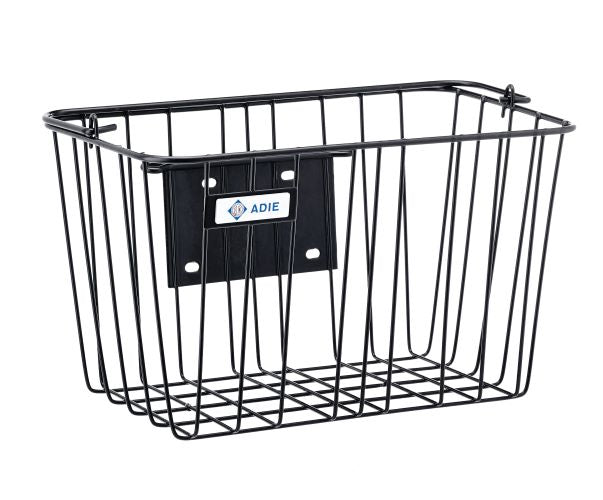 Adie Front Wire Basket in Black - Standard