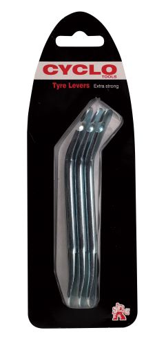 Weldtite Cyclo Steel Tyre Levers (3 on a card)