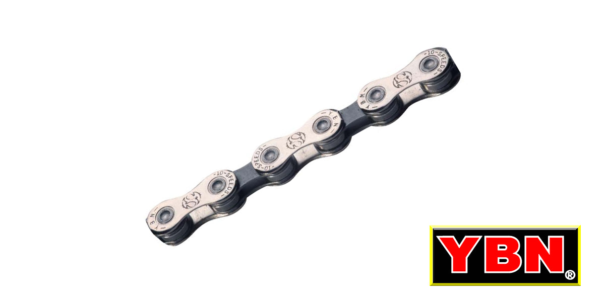 Yaban S10 S 10 Speed Chain in Silver/Grey (Boxed)