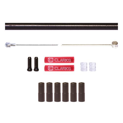 Clarks Stainless Steel MTB / Hybrid / Road Brake Cable Kit (carded)