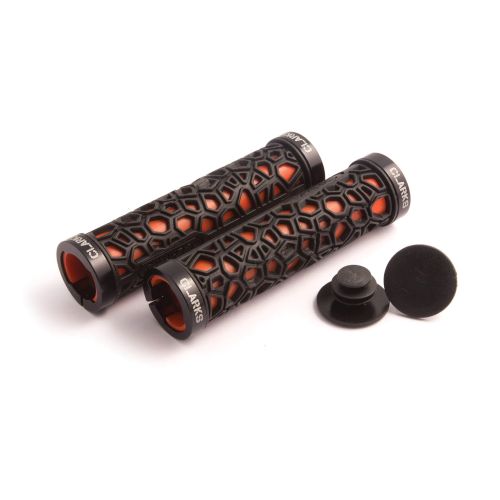 Clarks Hex Lock-on Grips - Black/Blue