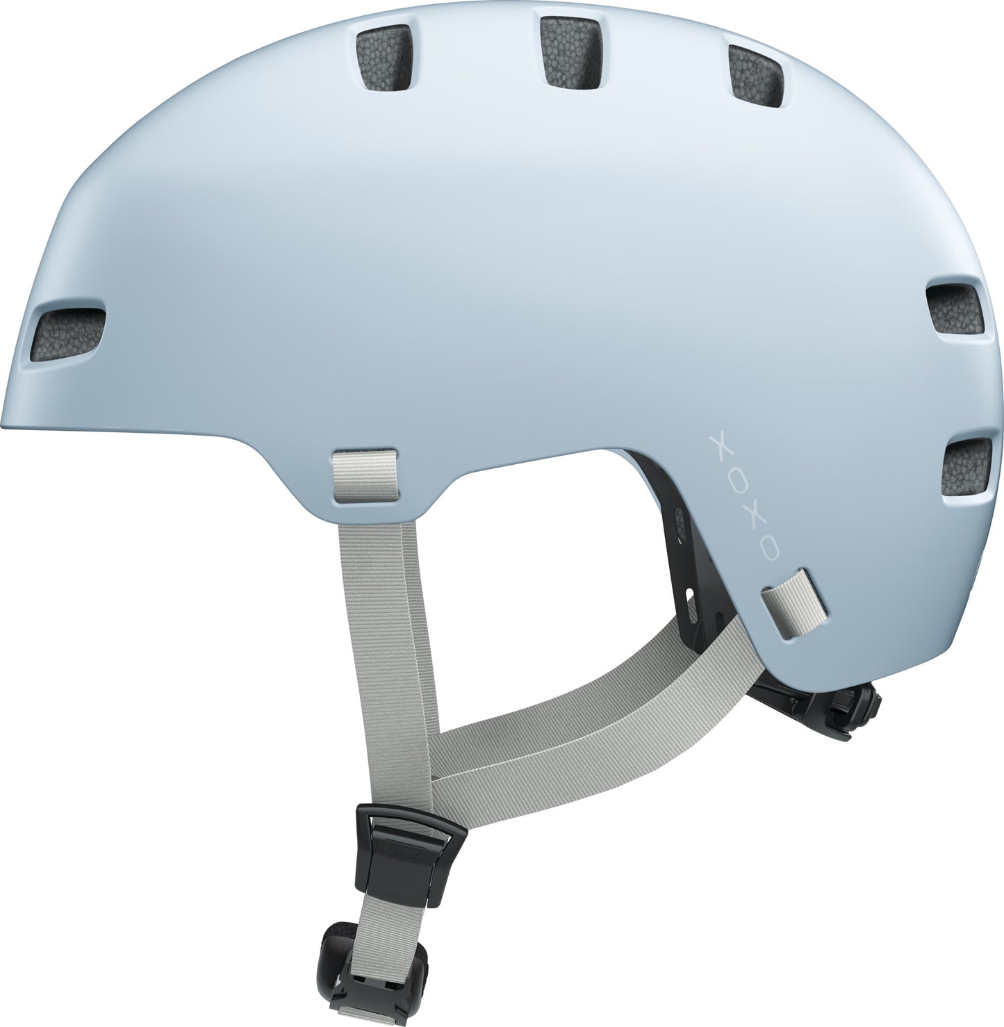 ABUS XOXO Urban Skater-Look Helmet in Aqua Blue - Large (57-61cm)