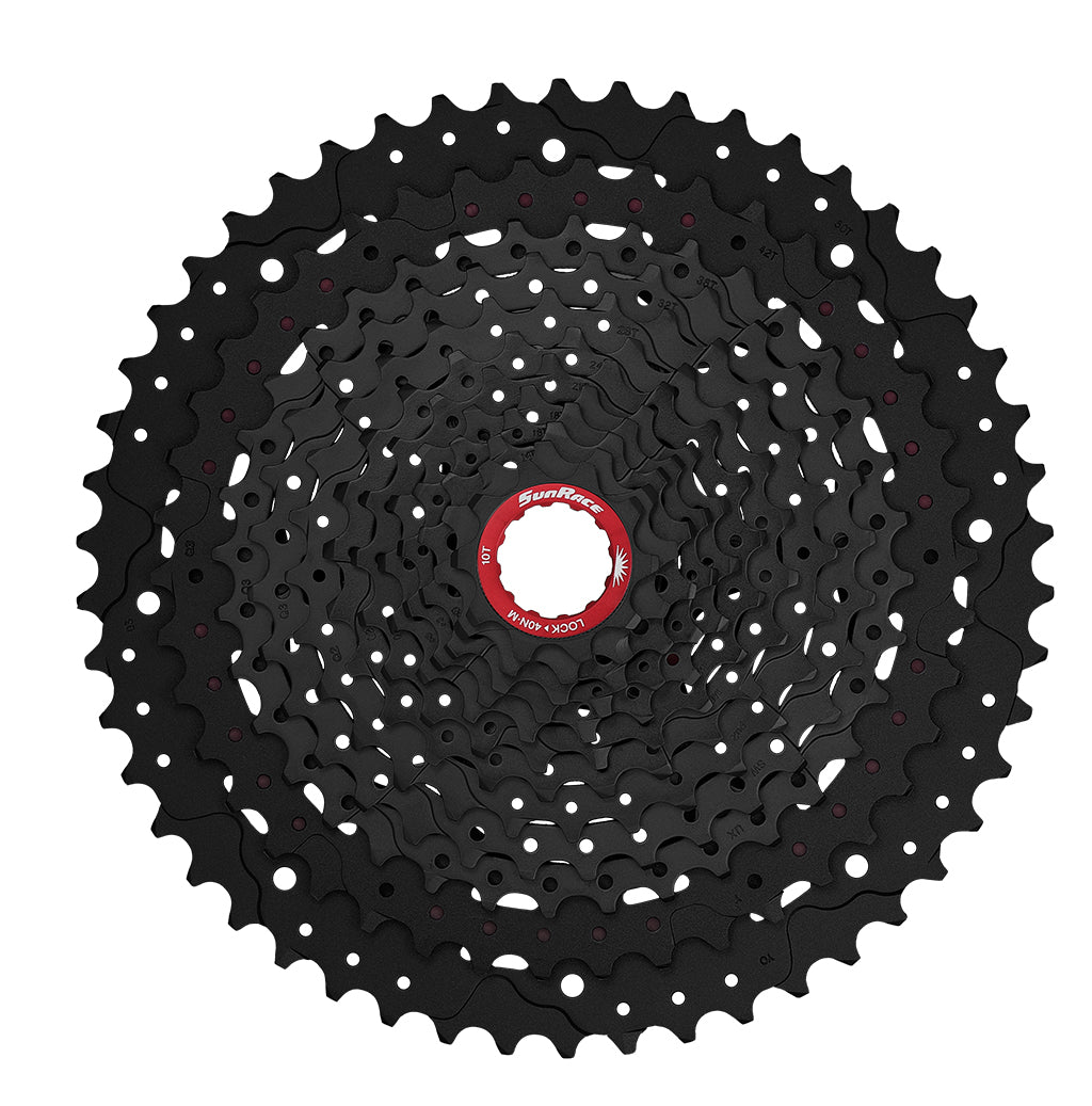 SunRace CSMZ800 - 12-Speed MTB Cassette 11-51T in Black