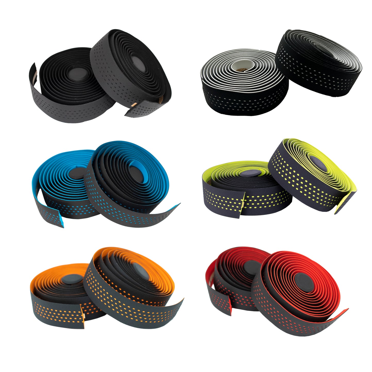 KranX Stretta Primo-High Grip Anti-Shock Handlebar Tape - Black
