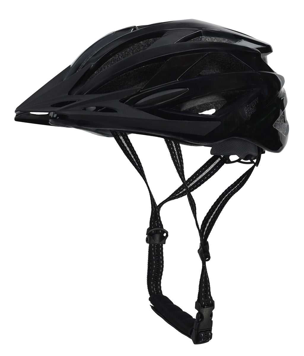 Safety Labs Juno Leisure Helmet (with LED) in Black - Large (58-61cm)