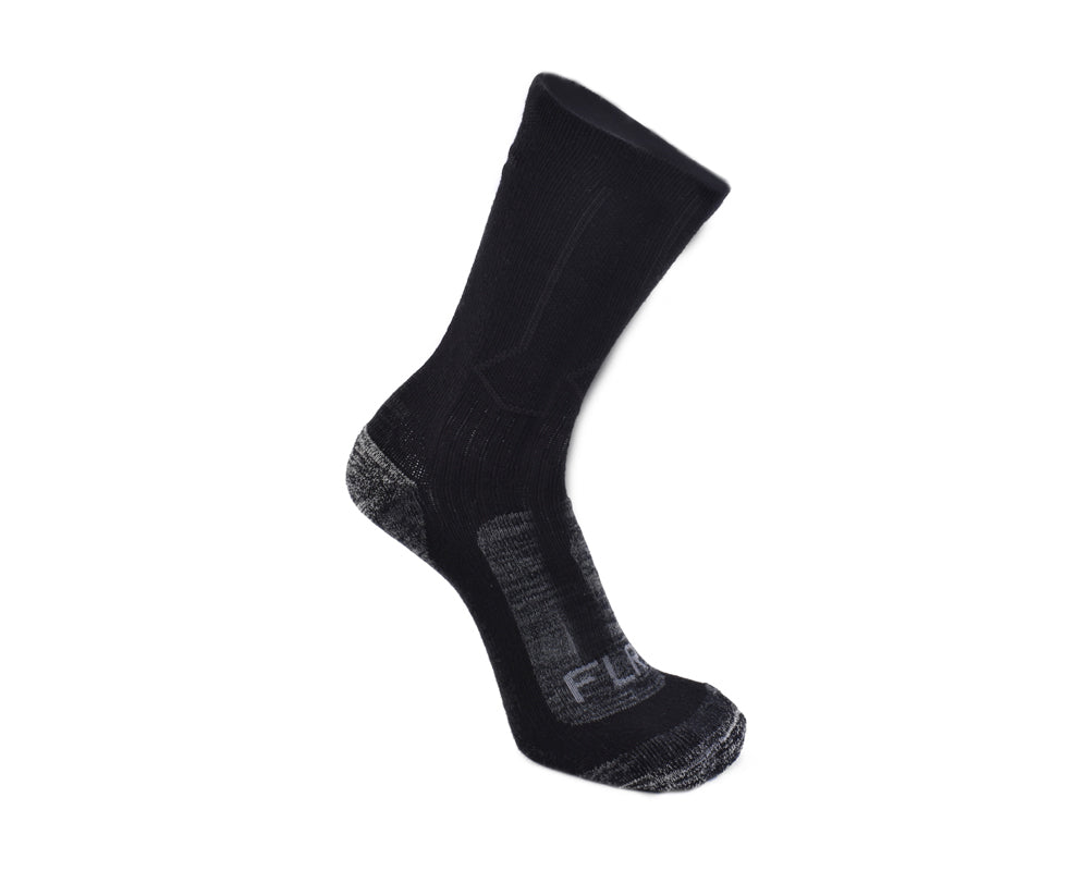 FLR Merino Wool Socks in Black - 39-42
