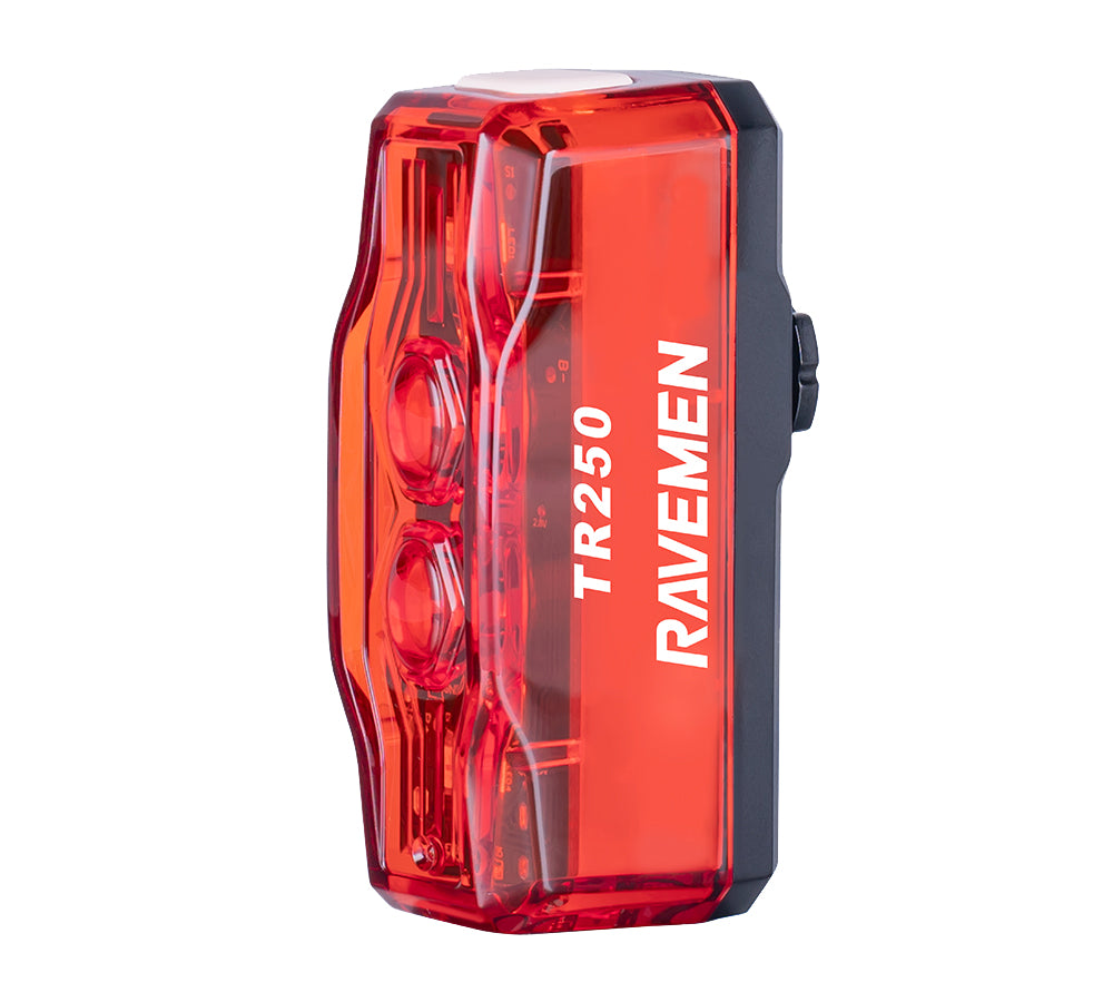 Ravemen TR250 Smart Alert, Brake Detection Rear Light (250 Lumens)