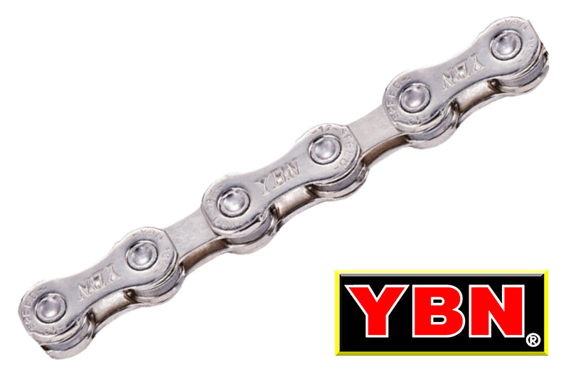 Yaban S12E - 12 Speed E-Bike Chain in Silver/Silver (Boxed)