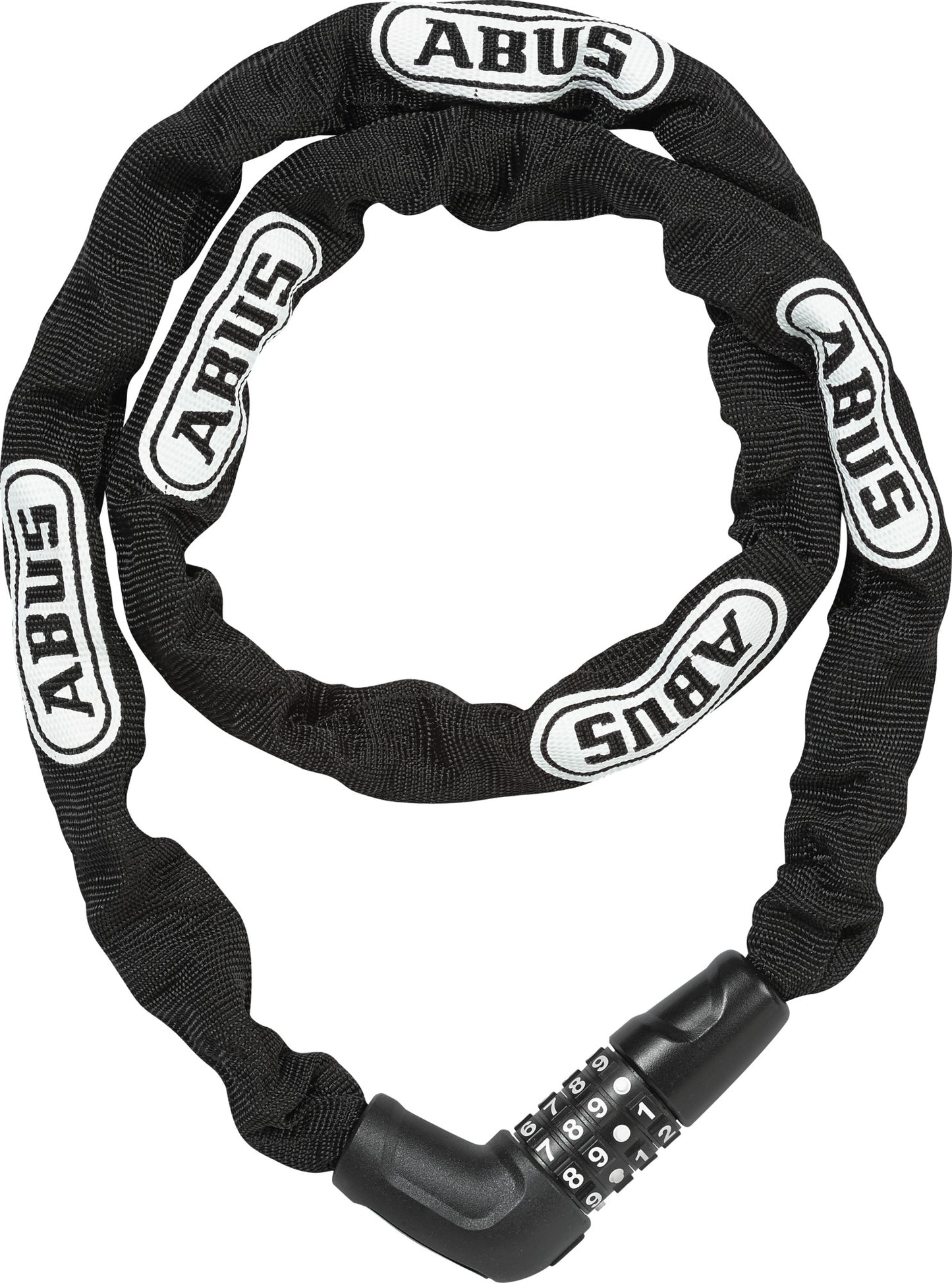 ABUS Steel-O-Chain 5805C Chain Combi Lock 110cm in Black