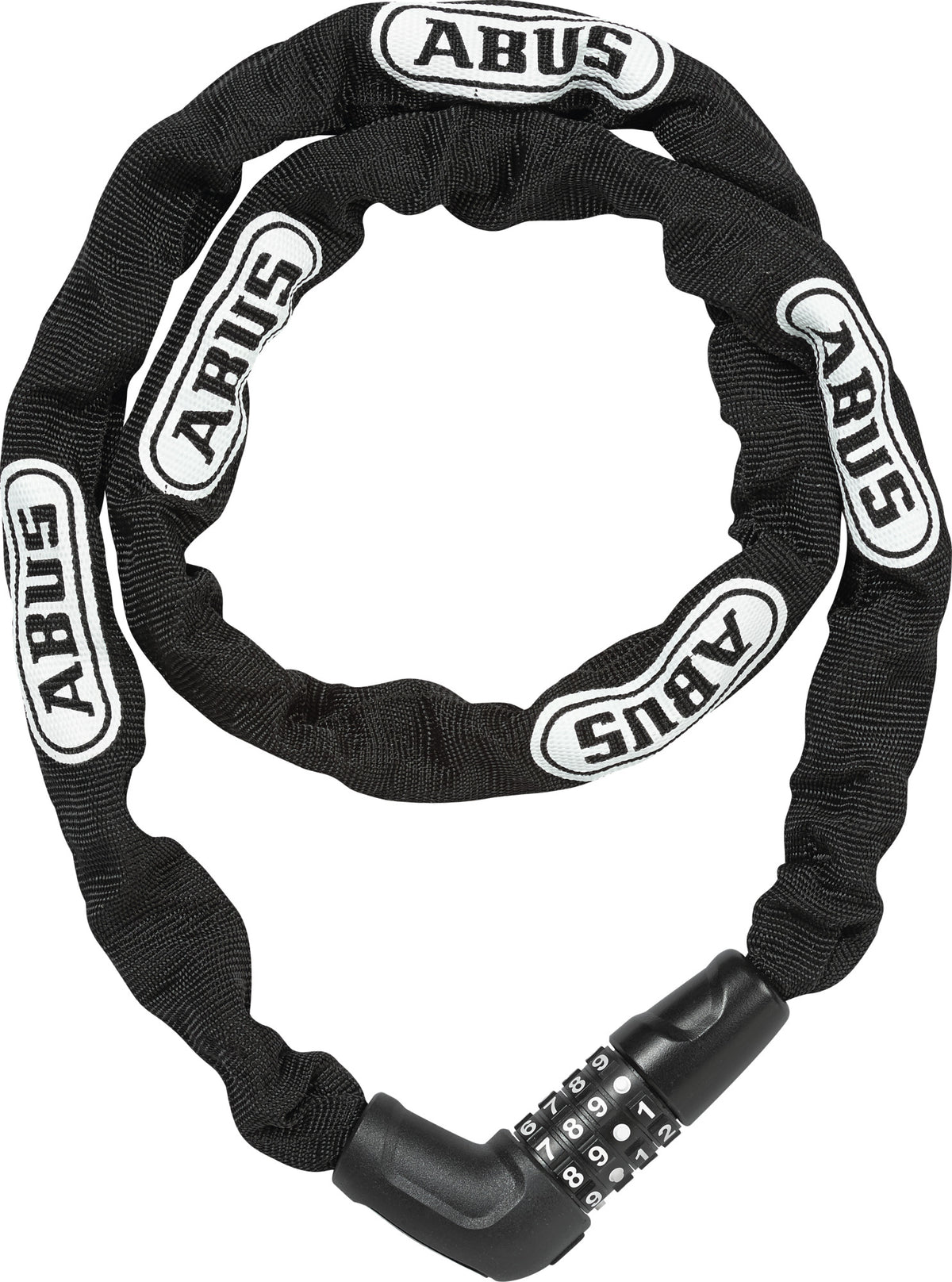 ABUS Steel-O-Chain 5805C Chain Combi Lock 110cm in Black