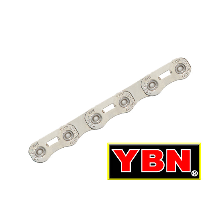Yaban MK-H12E - 12 Speed Lightweight E-Bike Chain in Silver/Grey (Boxed)