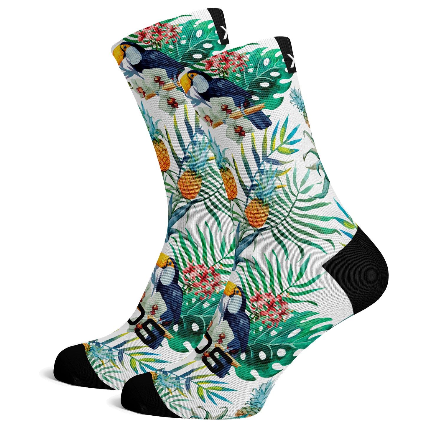 Sox Footwear Tropical Premium Crew Socks - Large (UK 8-12)