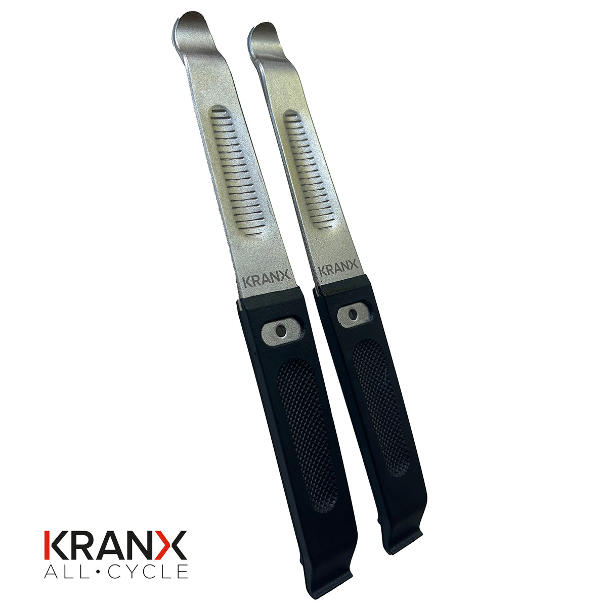 KranX Metal Tyre Levers with Ergonomic Handle (Pack of 2)