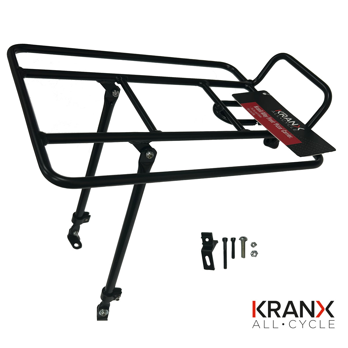 KranX Alloy Front 'Pizza' Carrier in Black