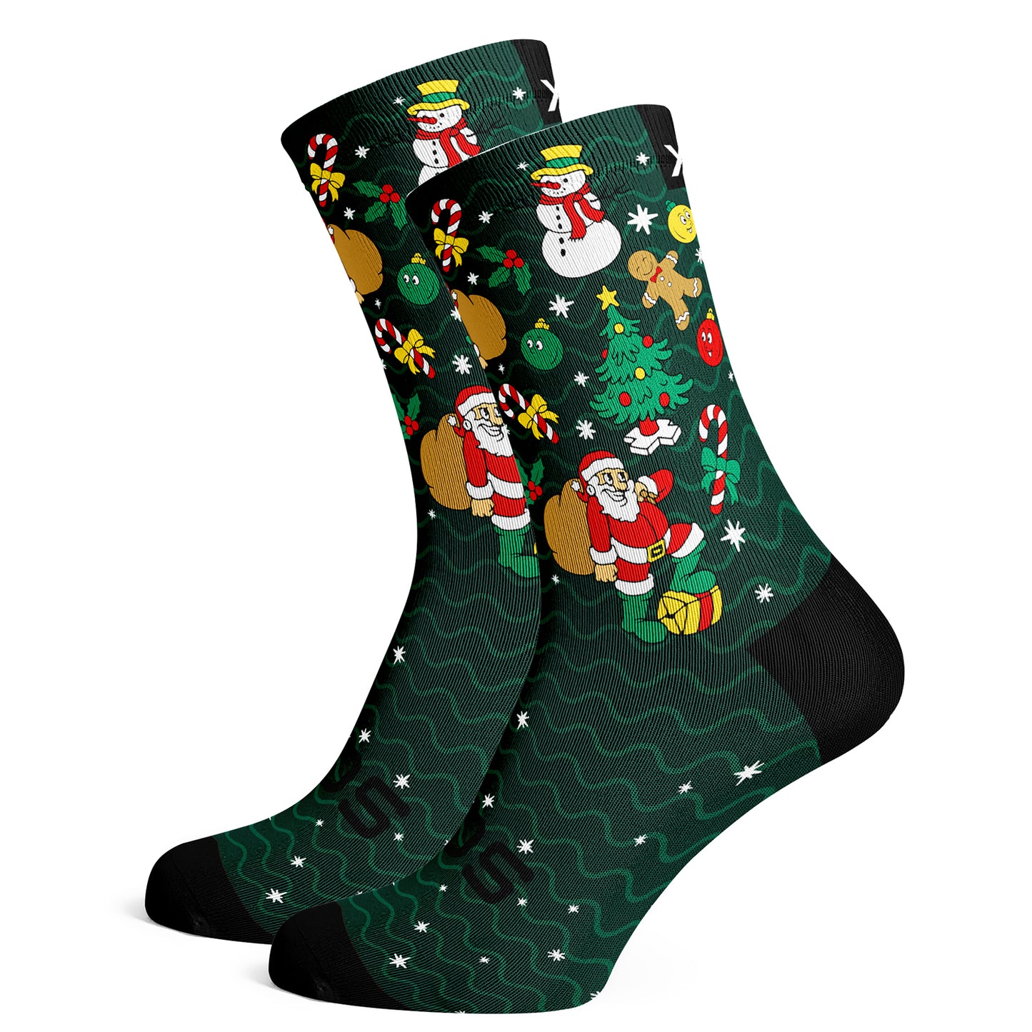 Sox Footwear Santa & Friends Premium Crew Socks - Large (UK 8-12)