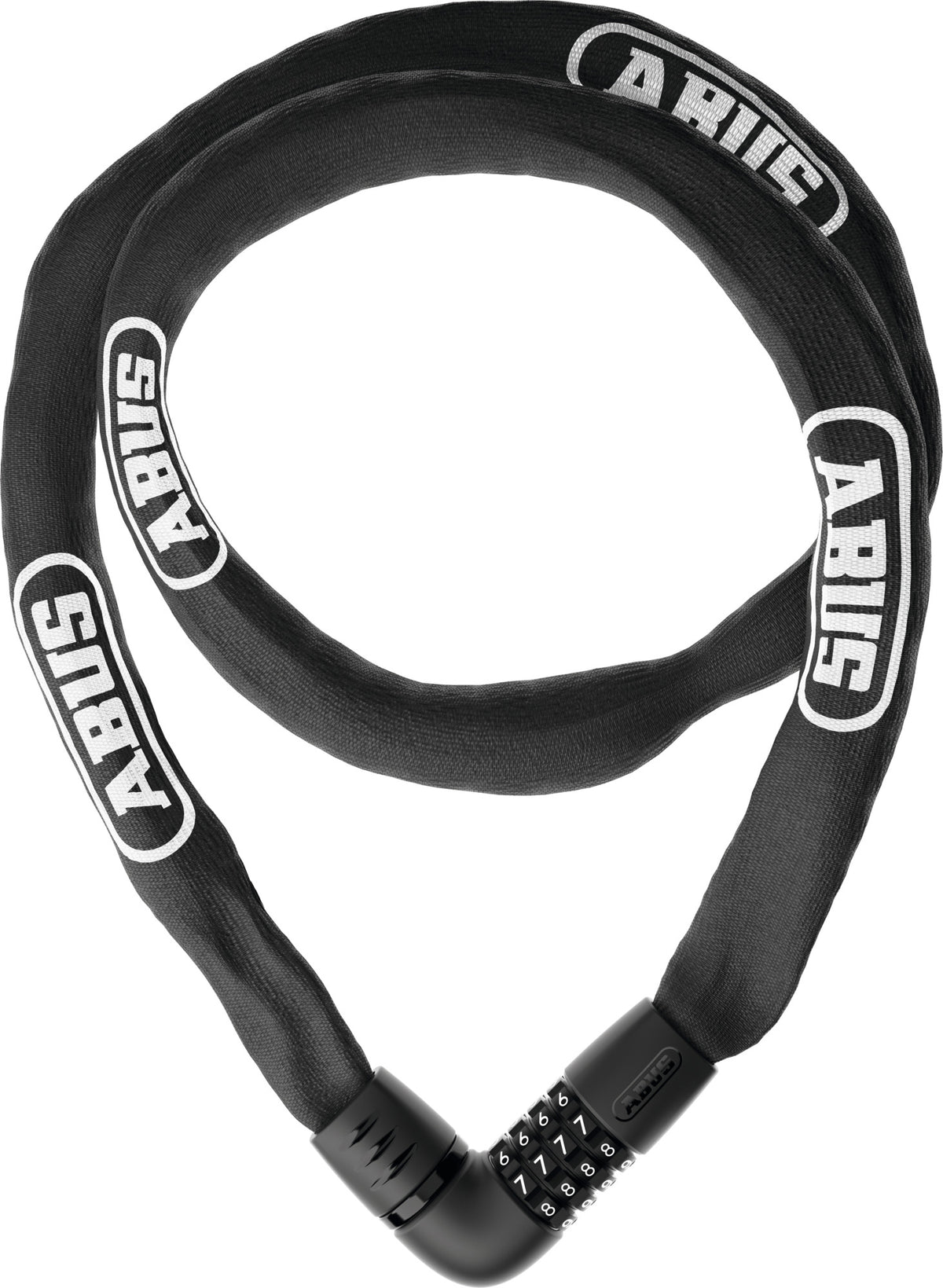 ABUS Tresor '26 - 6807C/85 Combi Chain Lock in Black