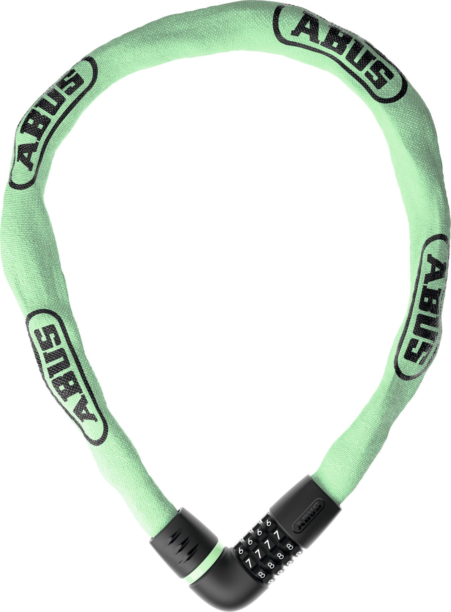 ABUS Tresor '26 - 6807C/110 Combi Chain Lock in Sage Green