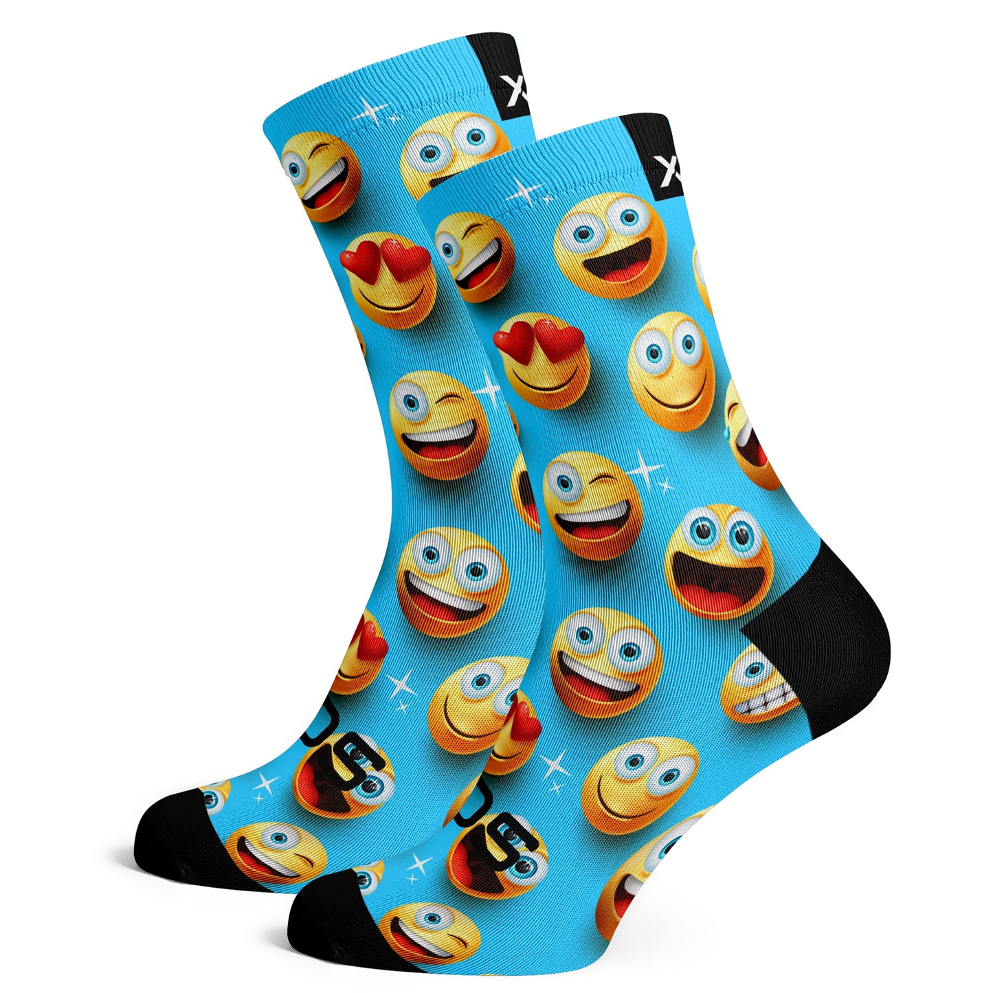 Sox Footwear Emoji Premium Crew Socks - Large (UK 8-12)