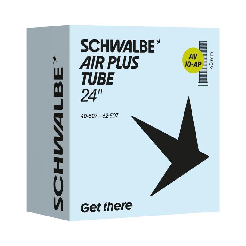 Schwalbe Air Plus AV10-AP 24 x 1.50" - 2.50" Schrader Valve 40mm