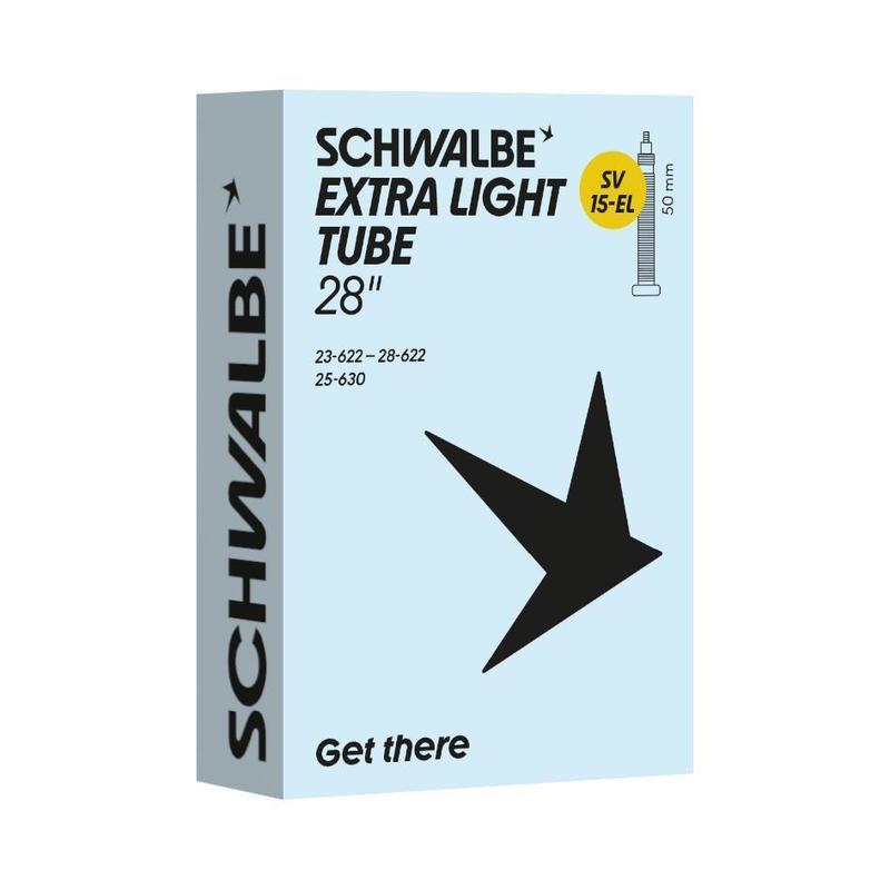 Schwalbe SV15-EL (50mm Valve!) 700 x 18/25 X-Light Tube - 50mm