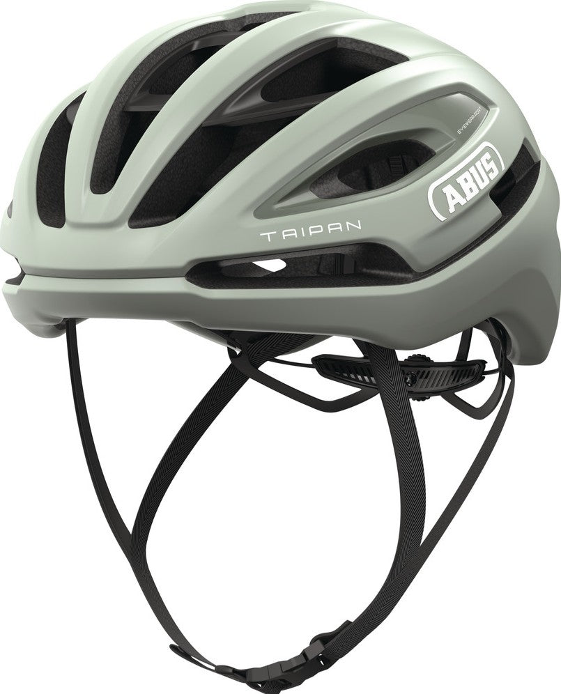 ABUS Taipan Gravel Elite Helmet in Frosted Green (Made in Italy) - Large (57-61cm)