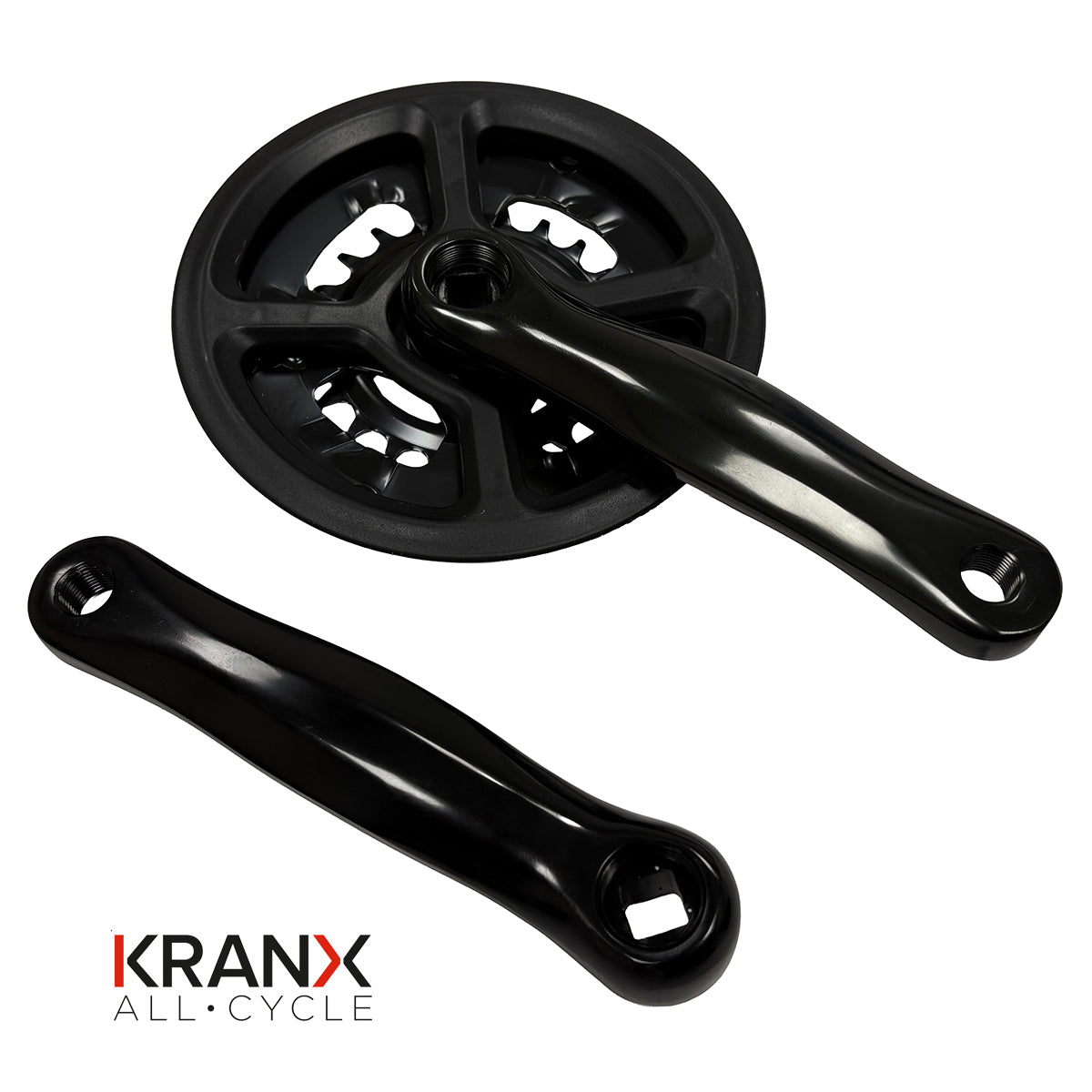 KranX 22/36T Junior Chainset with 152mm Crank in Black