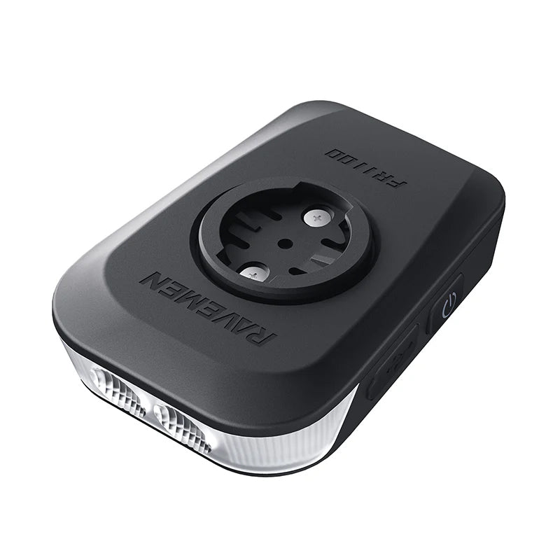 Ravemen FR1100 USB-Rechargeable Beam Out-Front Headlight (1100 Lumens) - Compatible with Garmin & Wahoo