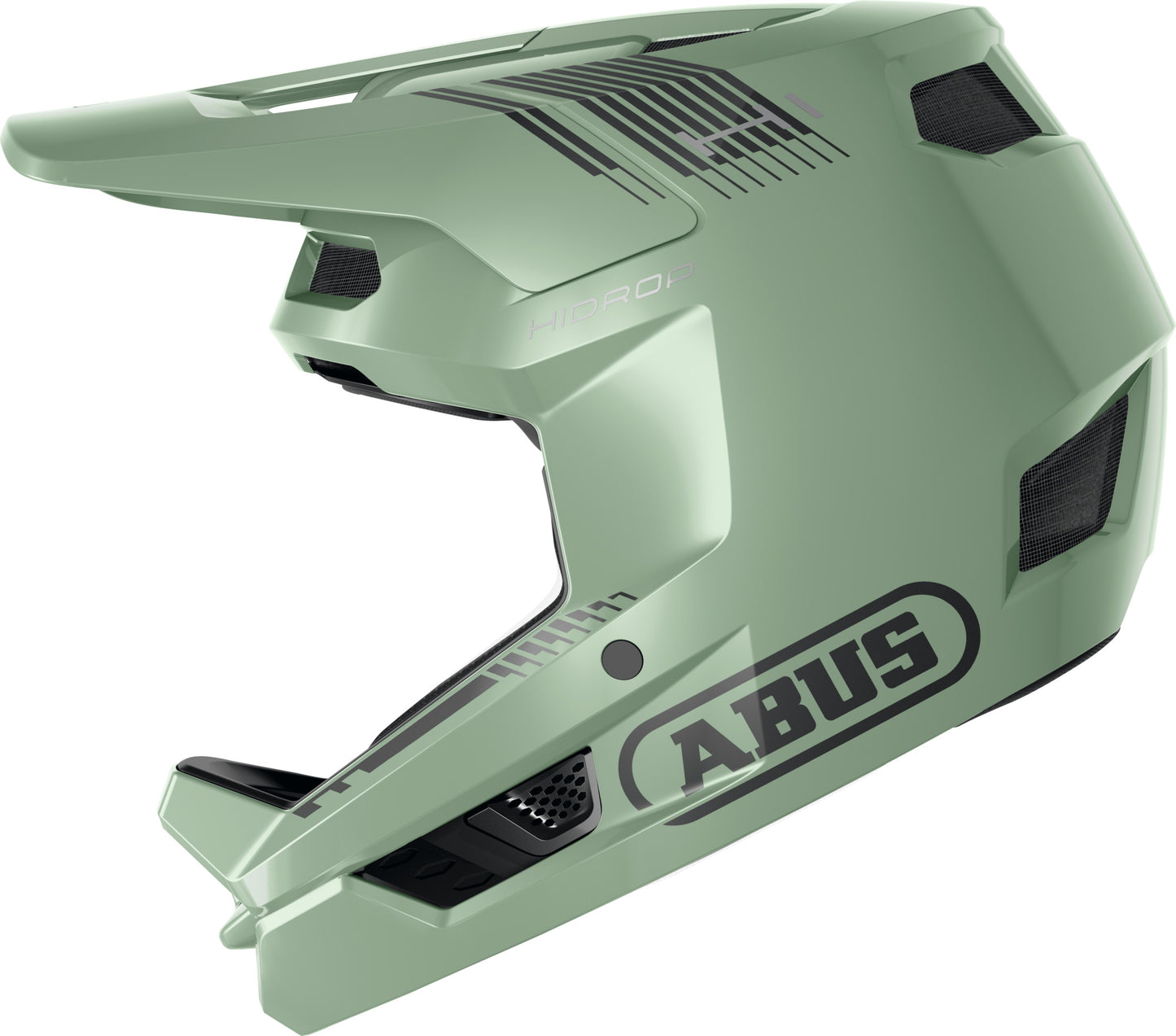 ABUS HiDrop MTB Full Face Helmet in Mist Green - Large (59-60cm)