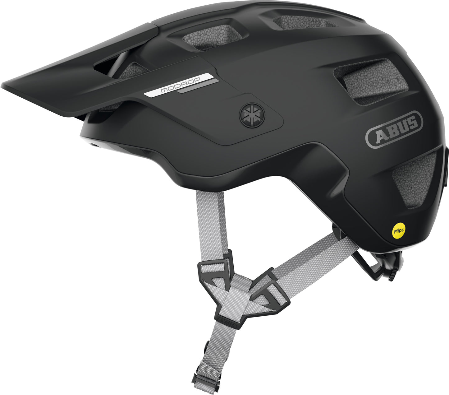 ABUS MoDrop MTB MIPS Helmet in Muted Black - Large (57-61cm)