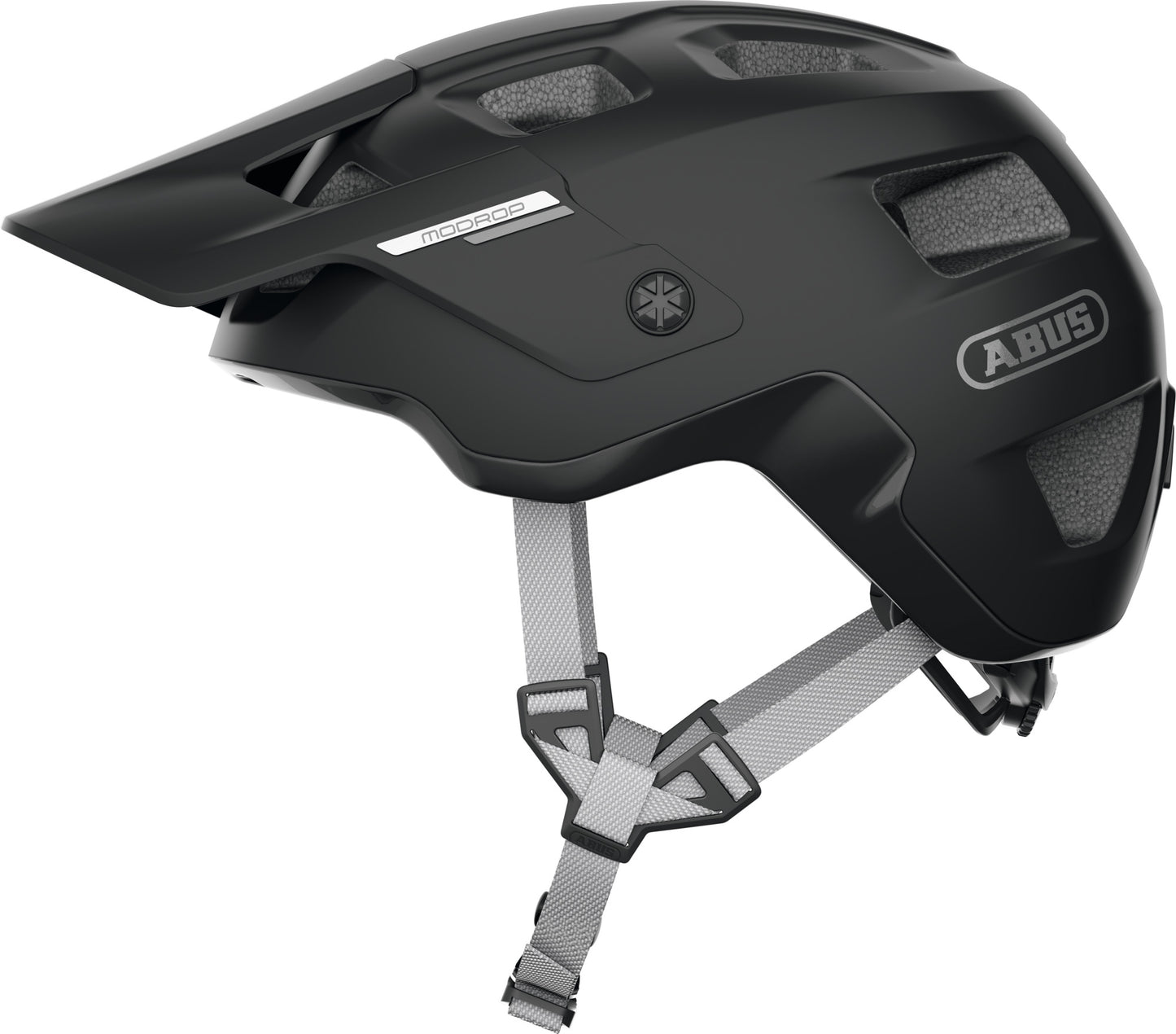 ABUS MoDrop MTB Helmet in Muted Black - Large (57-61cm)