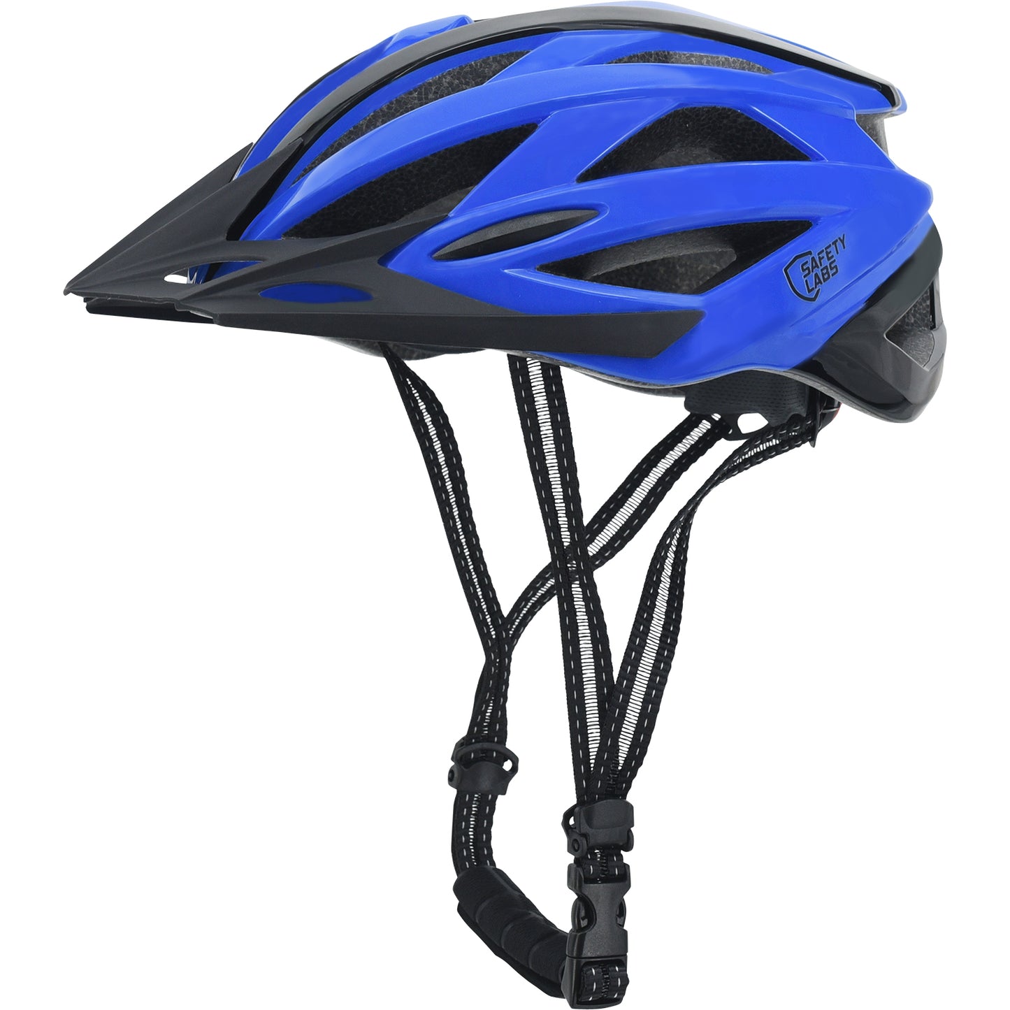 Safety Labs Juno Leisure Helmet (with LED) in Blue/Black - Large (58-61cm)