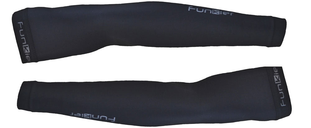 Funkier Summer Unisex Arm Warmers in Black - Large