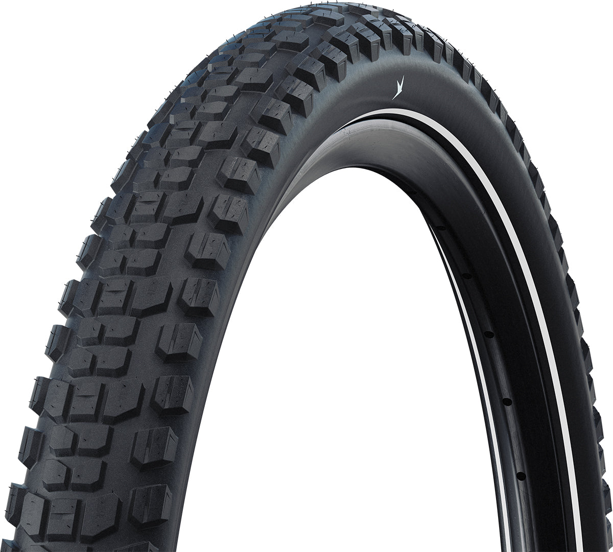 Schwalbe Hybrid Johnny Watts Plus Tyre in Black/Reflex (Wired) - 27.5 x 2.35"
