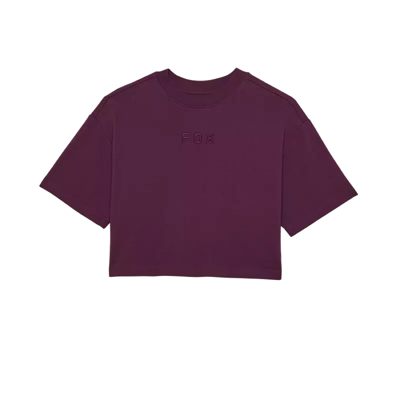 Womens Wordmark Premium Crop Tee