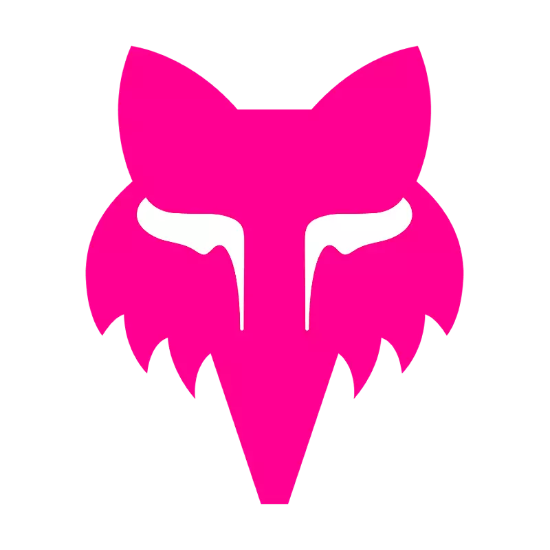 Fox Head 1.5" Sticker