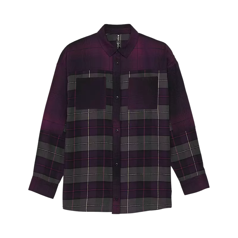 Womens Oversized Flannel Shirt