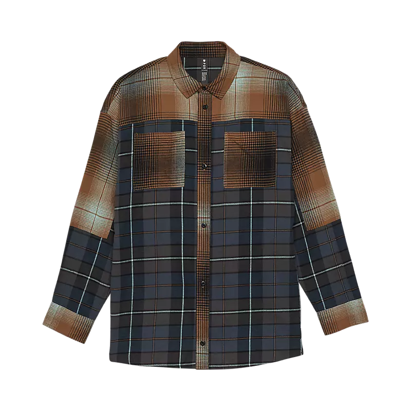 Womens Oversized Flannel Shirt