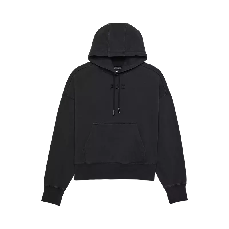Womens Wordmark Oversized Pullover Hoodie