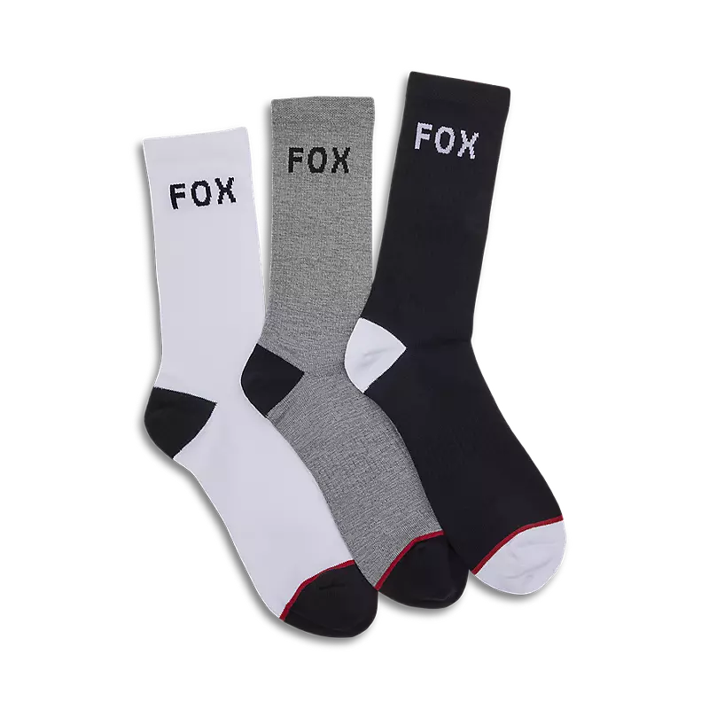 Fox Crew Socks - 3 Pack