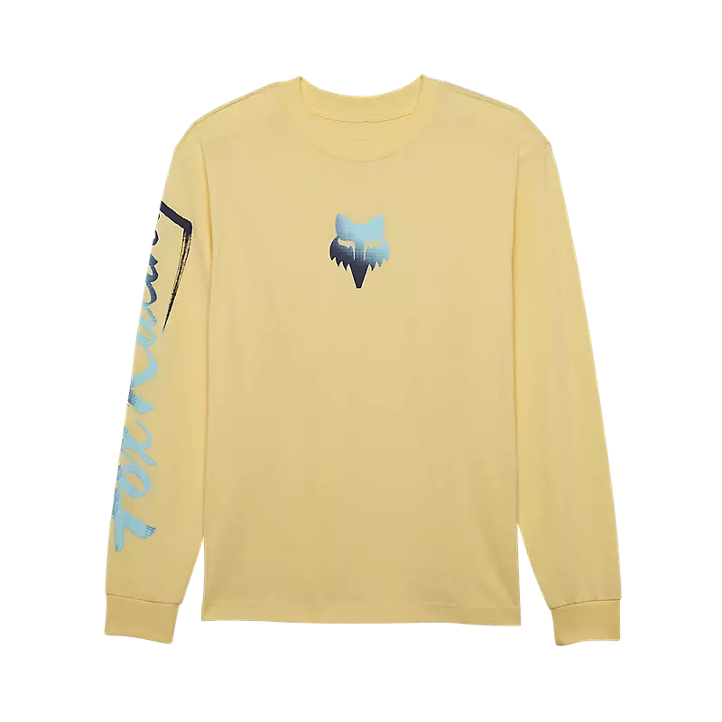 Womens Scripted Long Sleeve Tee