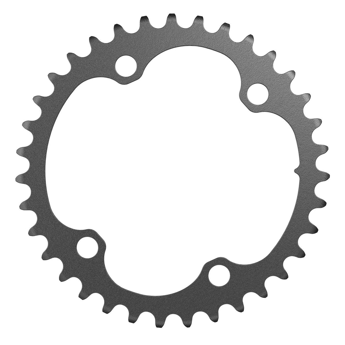 SRAM Chain Ring Road X-Glide R 52T Yaw 11 Speed S2 Hidden Bolt/Non-Hidden Bolt 110 Alum 5mm Silver BB30 or GXP (52-36): BLACK 11SPD 52T