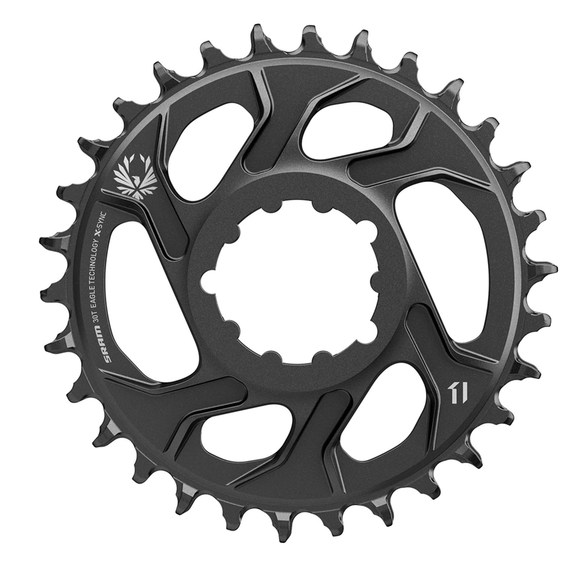 SRAM X-SYNC2 Chainring Direct Mount 6mm Offset Eagle: GOLD 30T