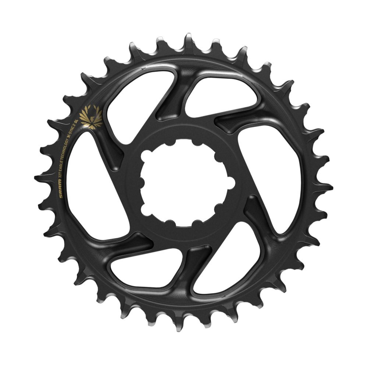 SRAM Chain Ring X-SYNC 2 104 BCD Aluminium 12 speed: BLACK 34T