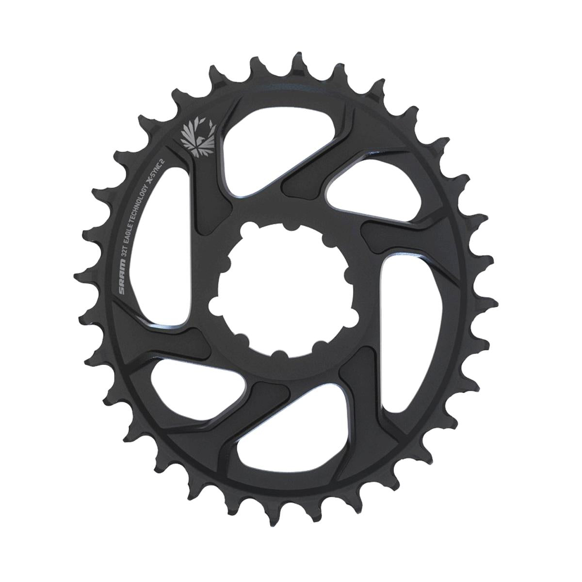 Chain Ring X-SYNC 2 Direct Mount 6mm Offset Eagle Cold Forged (finish of GX Eagle C1 matches crank arms): LUNAR GREY 30T