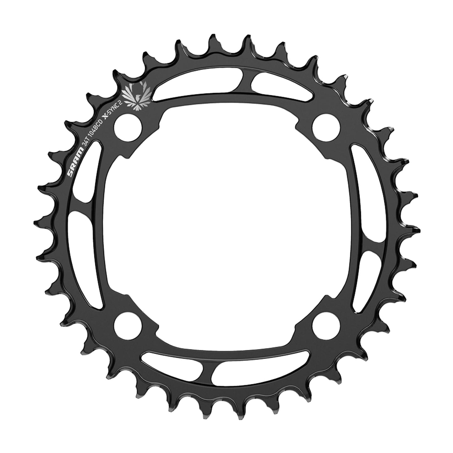 SRAM Chain Ring Road DM X-Sync Aero Red E1:  44T