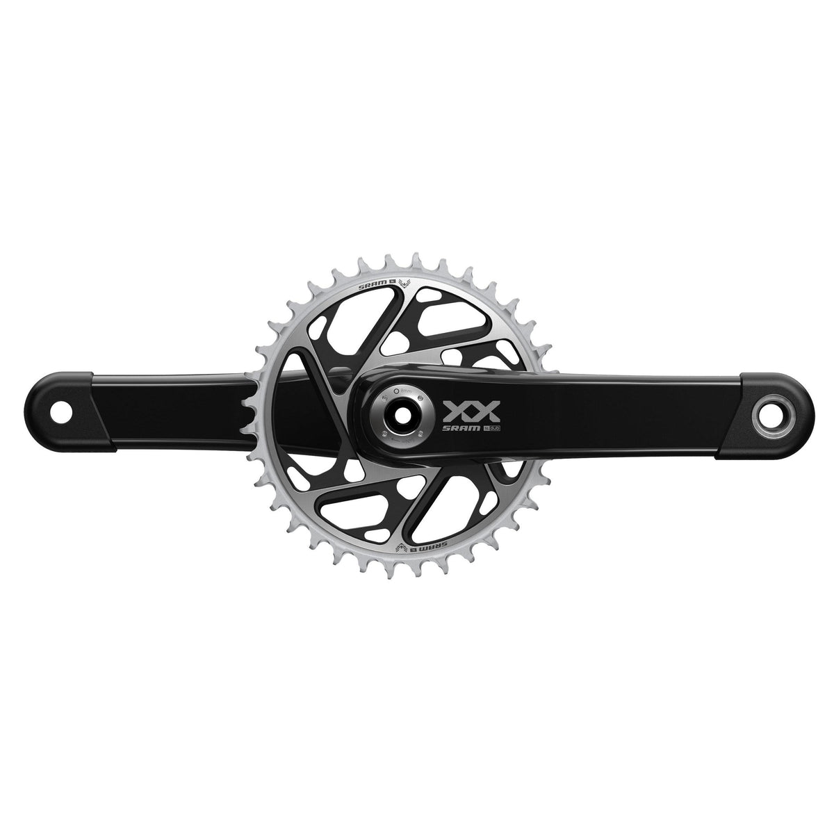 SRAM Crankset Gx Eagle Q174 55mm Chainline Dub MTB Wide Dark Polar 2-Guards 32T T-Type (BB Not Included): DARK POLAR 175MM