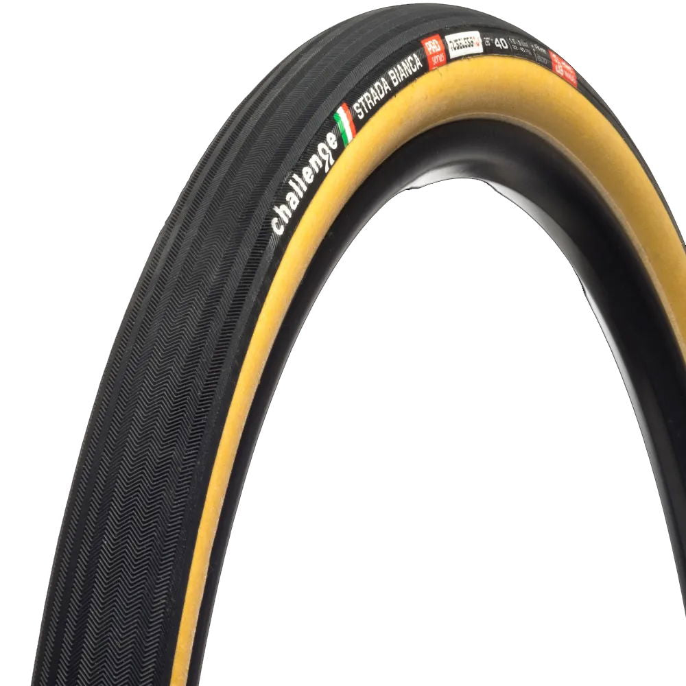 Challenge - STRADA BIANCA -PRO-H-TLTU-Tan-260tpi-28inx40