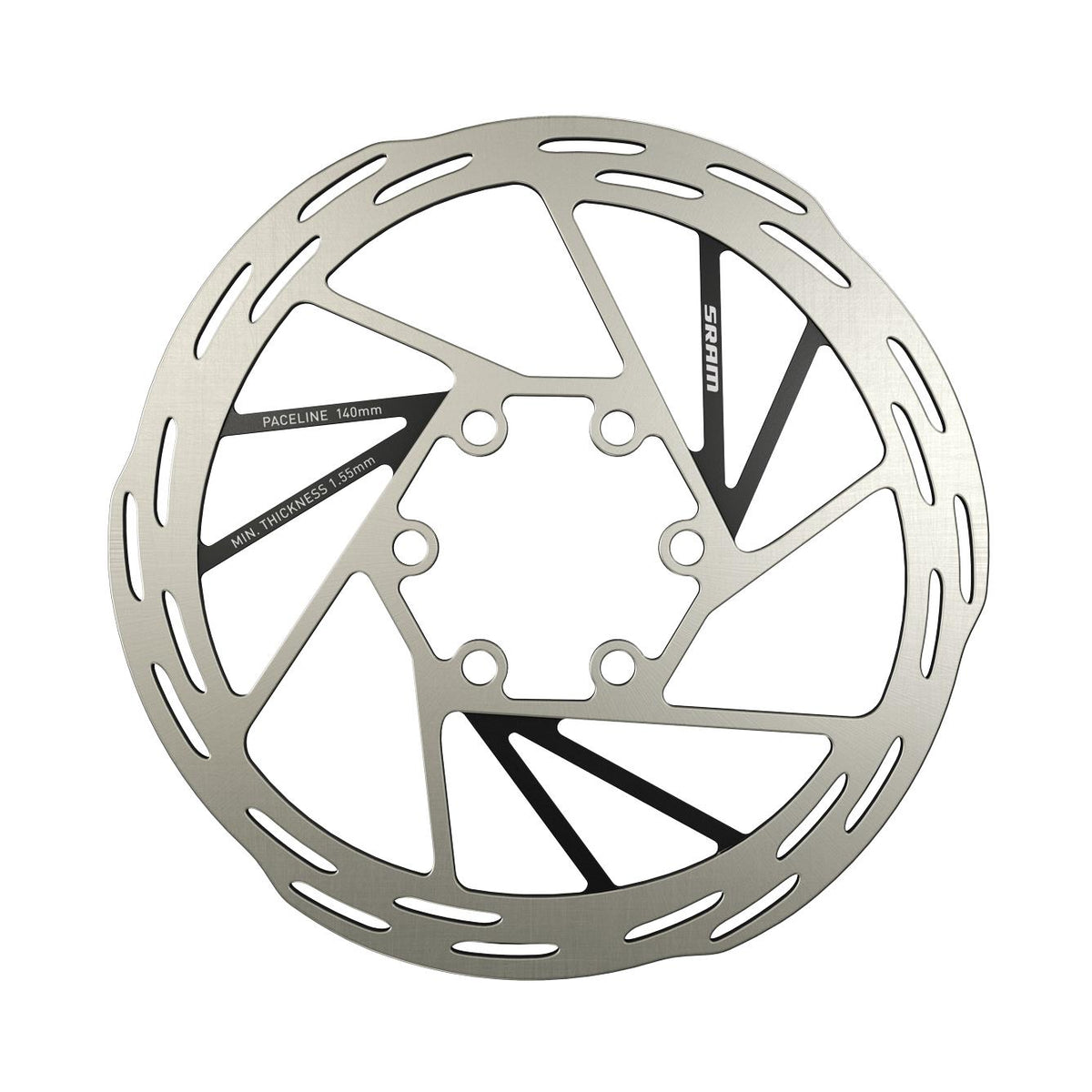 SRAM Rotor - HS2 Center Lock (Includes Lockring) Rounded:  220MM