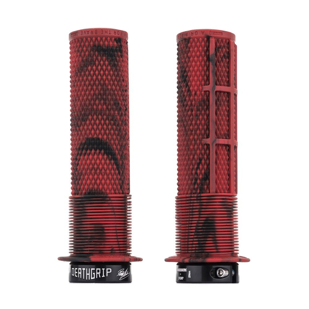 DMR - BRENDOG DeathGrip Flange - Thick - Marble Red